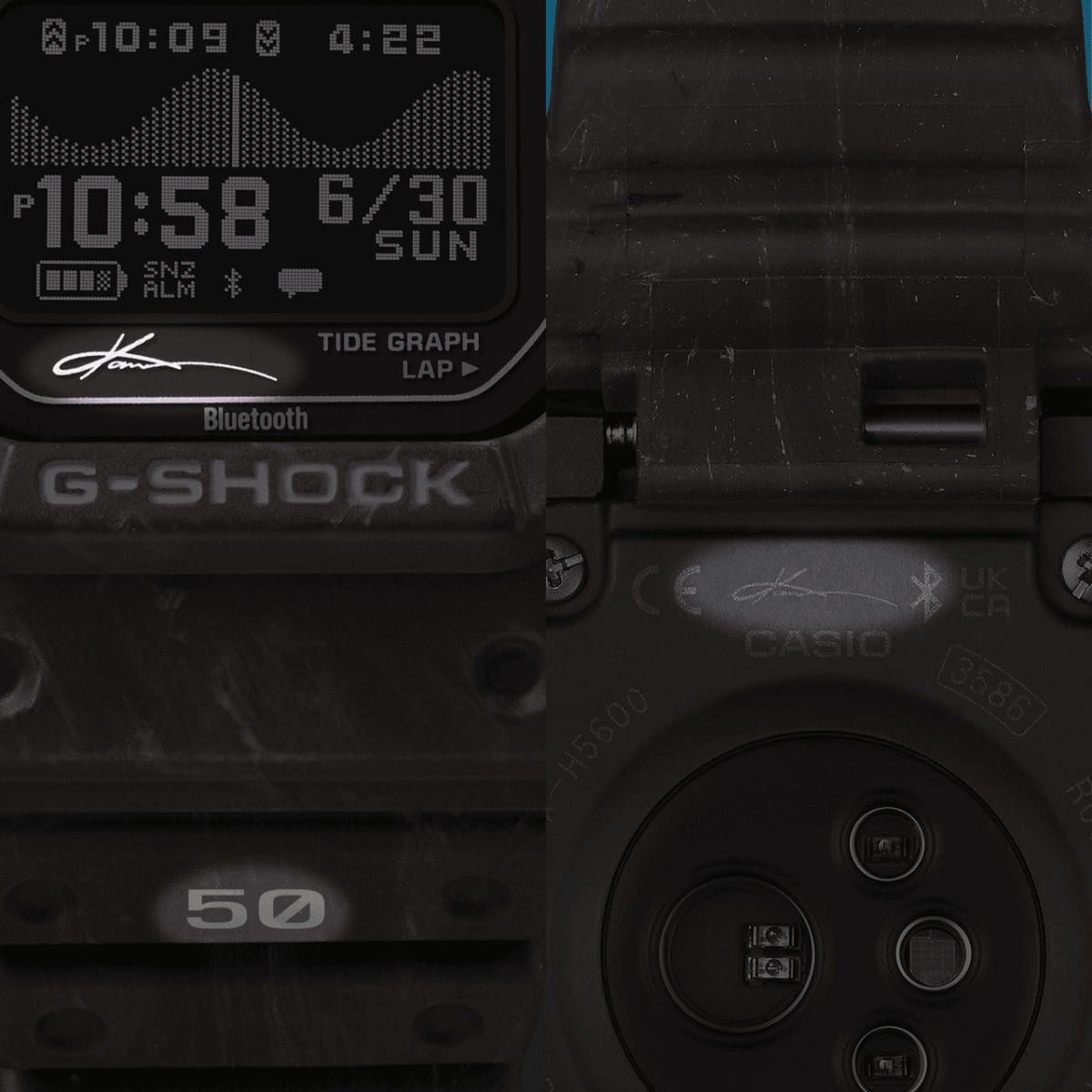 G-SHOCK GBX-H5600KI-5 részlet