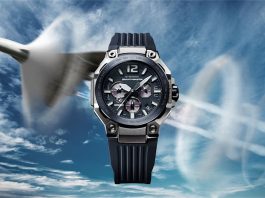 G-SHOCK GRAVITYMASTER GWR-B3000: új repülős modell TOUGH MVT.2 szerkezettel Casio G-SHOCK GRAVITYMASTER GWR-B3000 repülőgépes gyári sajtófotó
