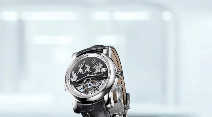 Betörtek az Ulysse Nardin múzeumába, három ritka történelmi óra tűnt el Ulysse Nardin Genghis Khan tourbillon minute repeater, 2002 – az ellopott múzeumi darab