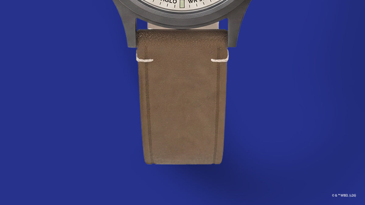 Bolondos dallamok a csuklón – öt új Looney Tunes x Timex óra A Timex Expedition Scout TW2Y99400 barna bőrszíja világos kontrasztvarrással