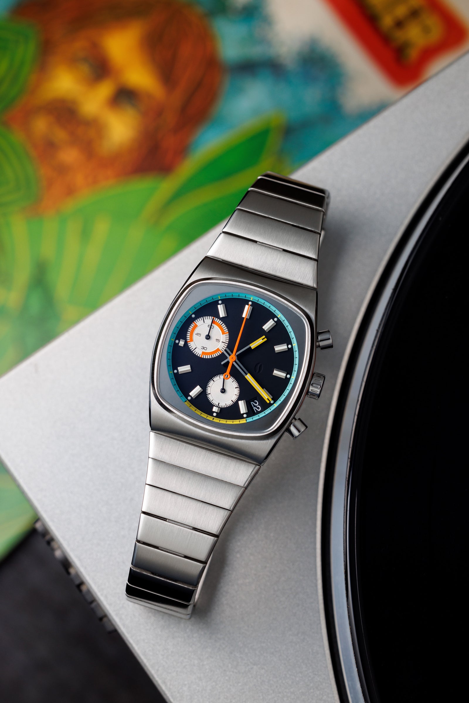 Brew Metric Retro Dial kronográf