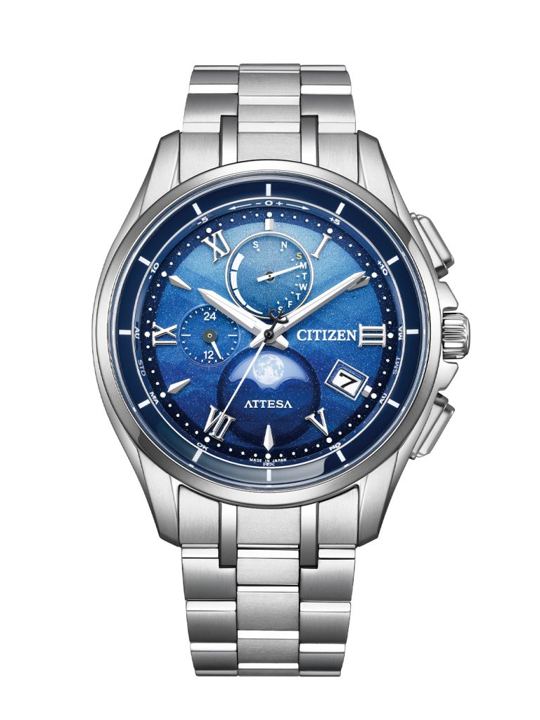 Citizen ATTESA EVER SINCE Limited Edition: téli reggel a számlapon, holdfázissal