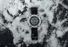RZE UTD-8080 – Frissült a titántokos digitális toolwatch RZE UTD-8080-ST digitális óra fehér Cerakote-bevonatú titántokkal és fekete részletekkel
