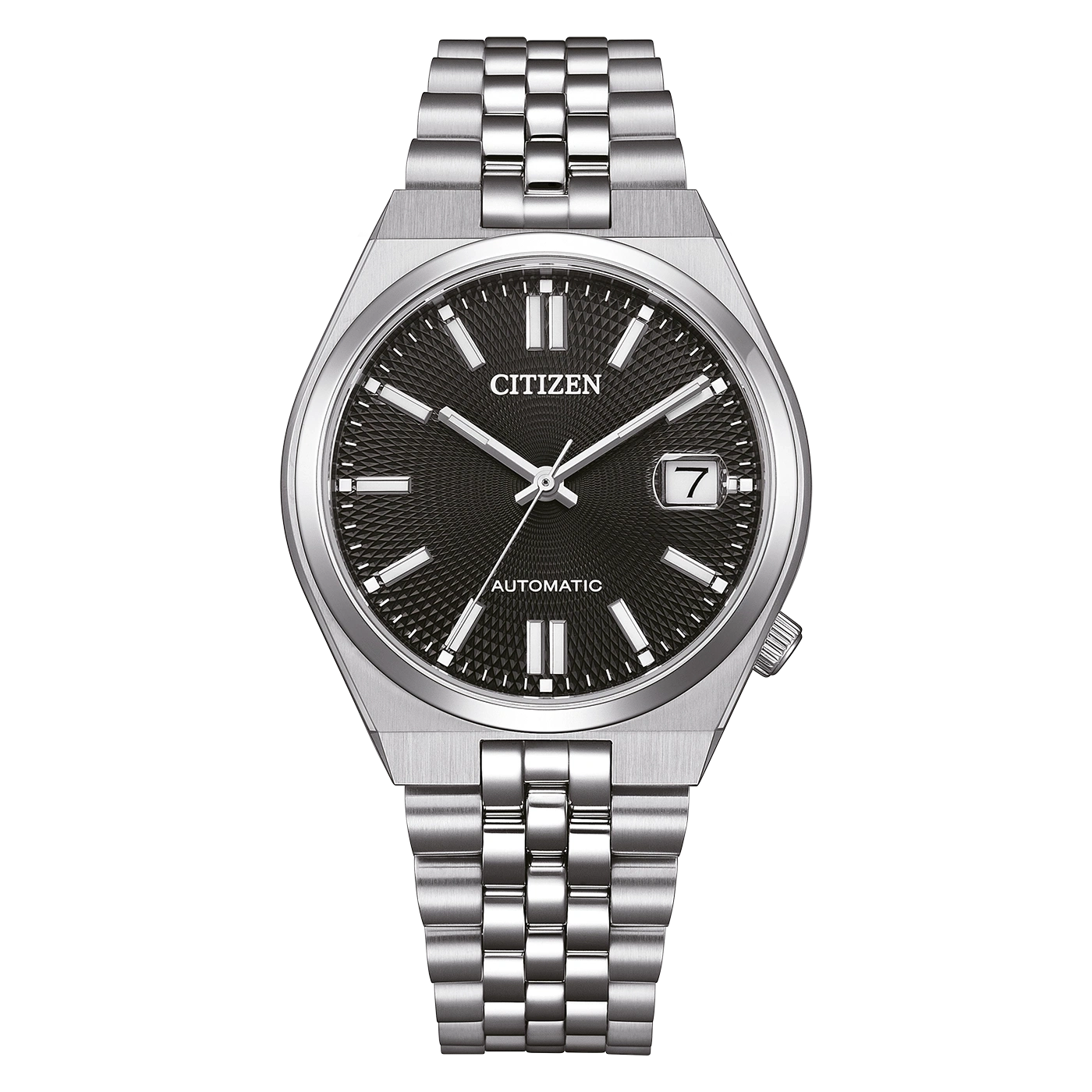 Citizen Tsuyosa 60 NK0030-51E fekete számlappal, 37 mm-es acéltokkal