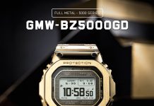 Aranyban jön az új fém ötezres: G-Shock GMW-BZ5000GD-9