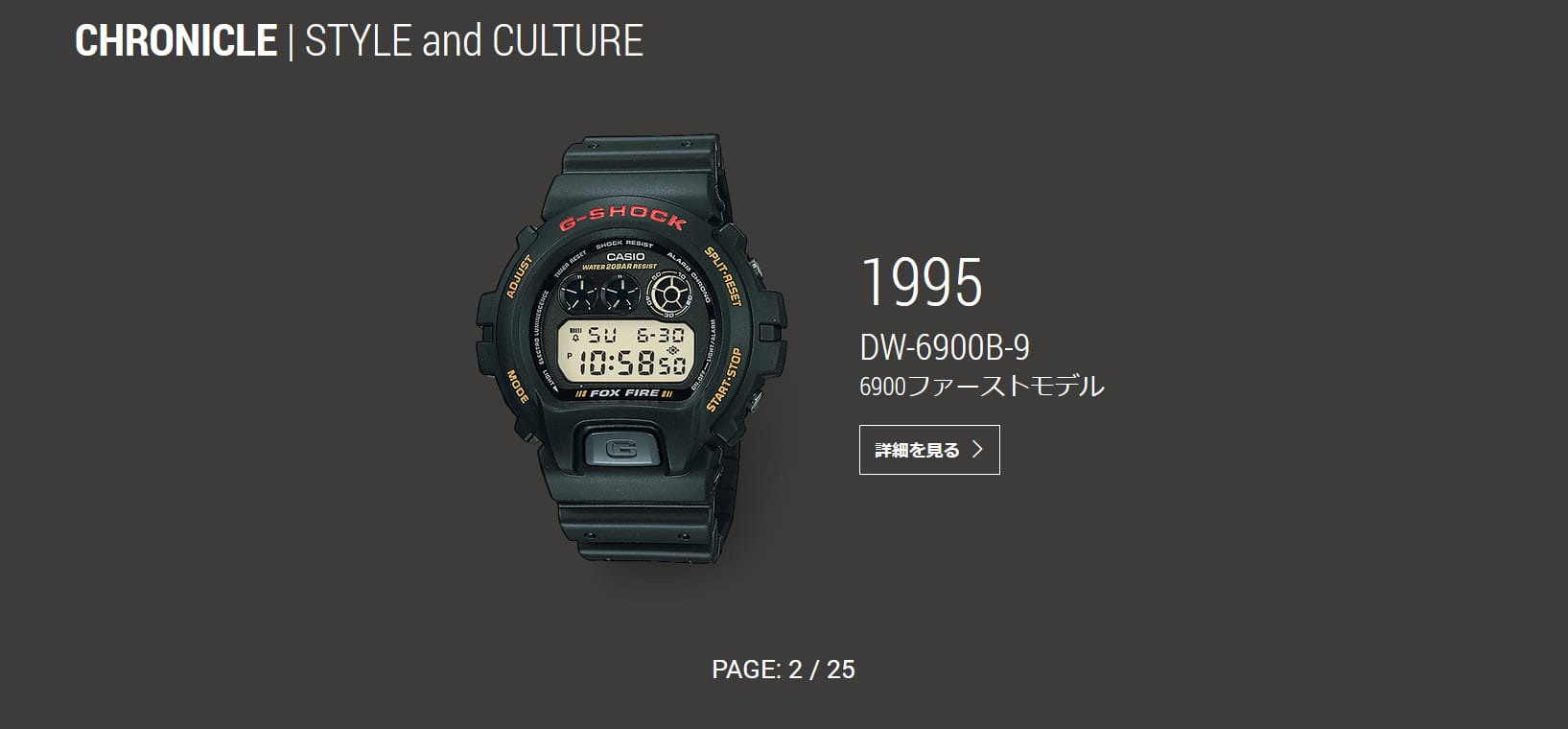 G-Shock DW-6900B-9 kerek digitális óra