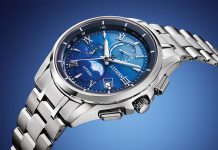 Citizen ATTESA EVER SINCE Limited Edition: téli reggel a számlapon, holdfázissal