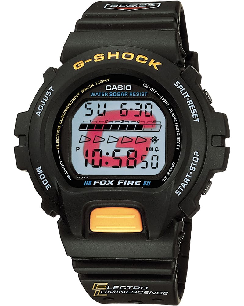 G-Shock DW-6600 világító EL háttérfénnyel