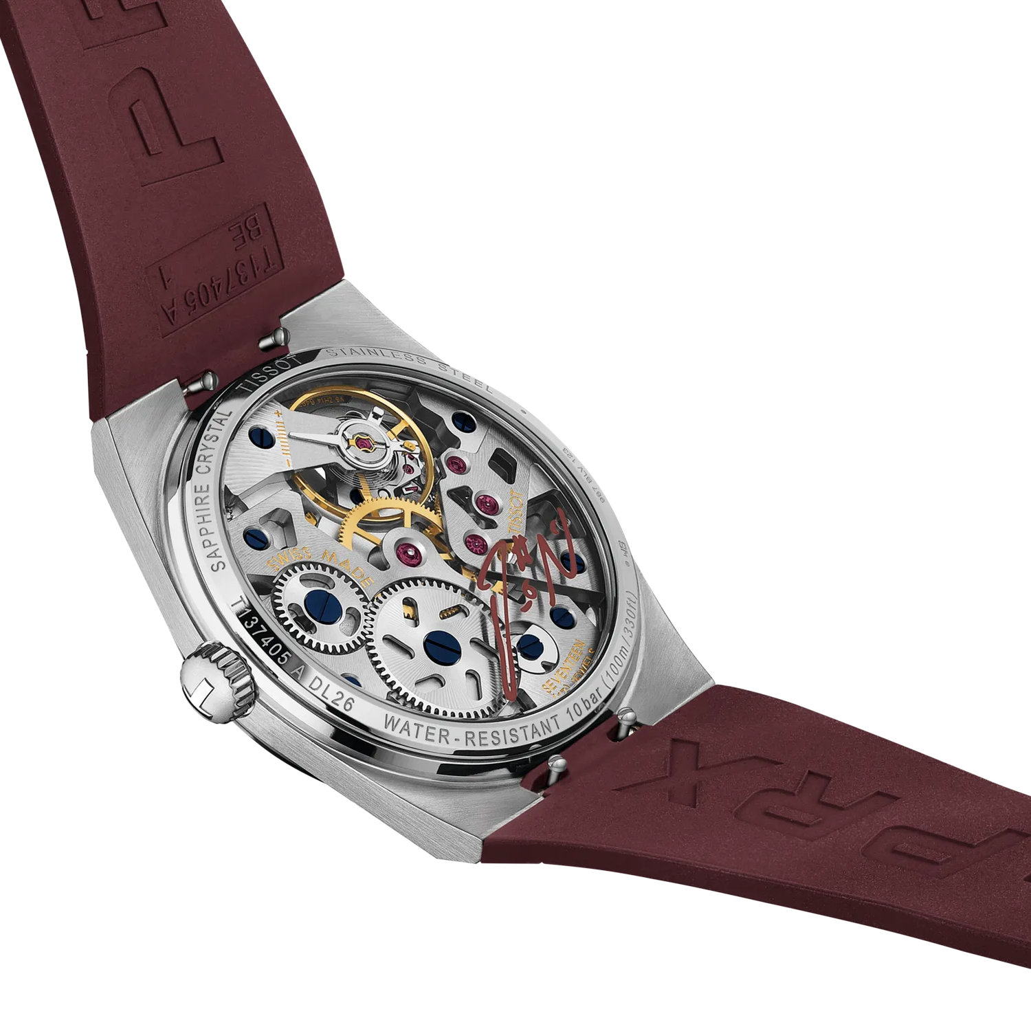 Tissot PRX Skeleton Damian Lillard második részletfotó