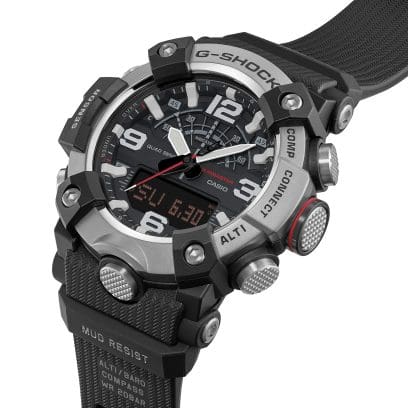G-Shock Mudmaster GG-B100XM: acél lünettát kapott a sár ura Casio G-Shock Mudmaster GG-B100XM-1A termékfotó