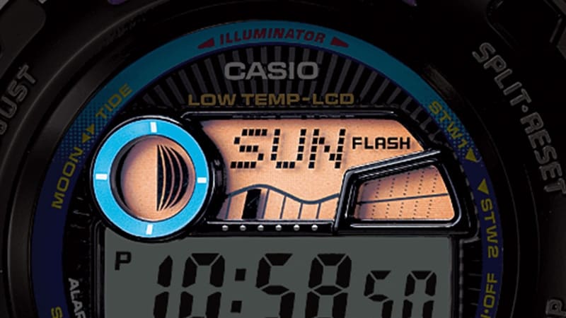 G-Shock GLX-6900 árapály- és holdfázis-kijelzéssel