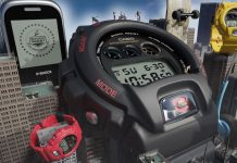 G-Shock 6900: három szem, egy kör és harminc év az utcán G-SHOCK DW-6900TR 30. évfordulós digitális órák fekete, piros és sárga kivitelben