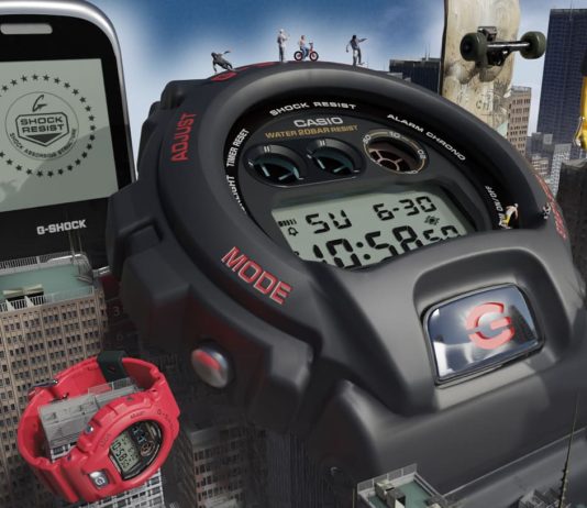 G-Shock 6900: három szem, egy kör és harminc év az utcán G-SHOCK DW-6900TR 30. évfordulós digitális órák fekete, piros és sárga kivitelben