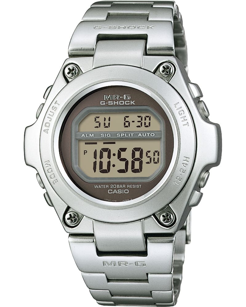 G-Shock MRG-100, az első teljesen fém G-Shock 1996-ból