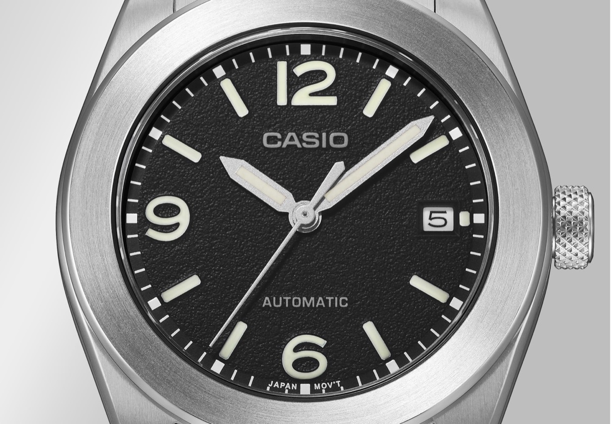 Casio to Release Lightweight Mechanical Watch with Excellent Readability