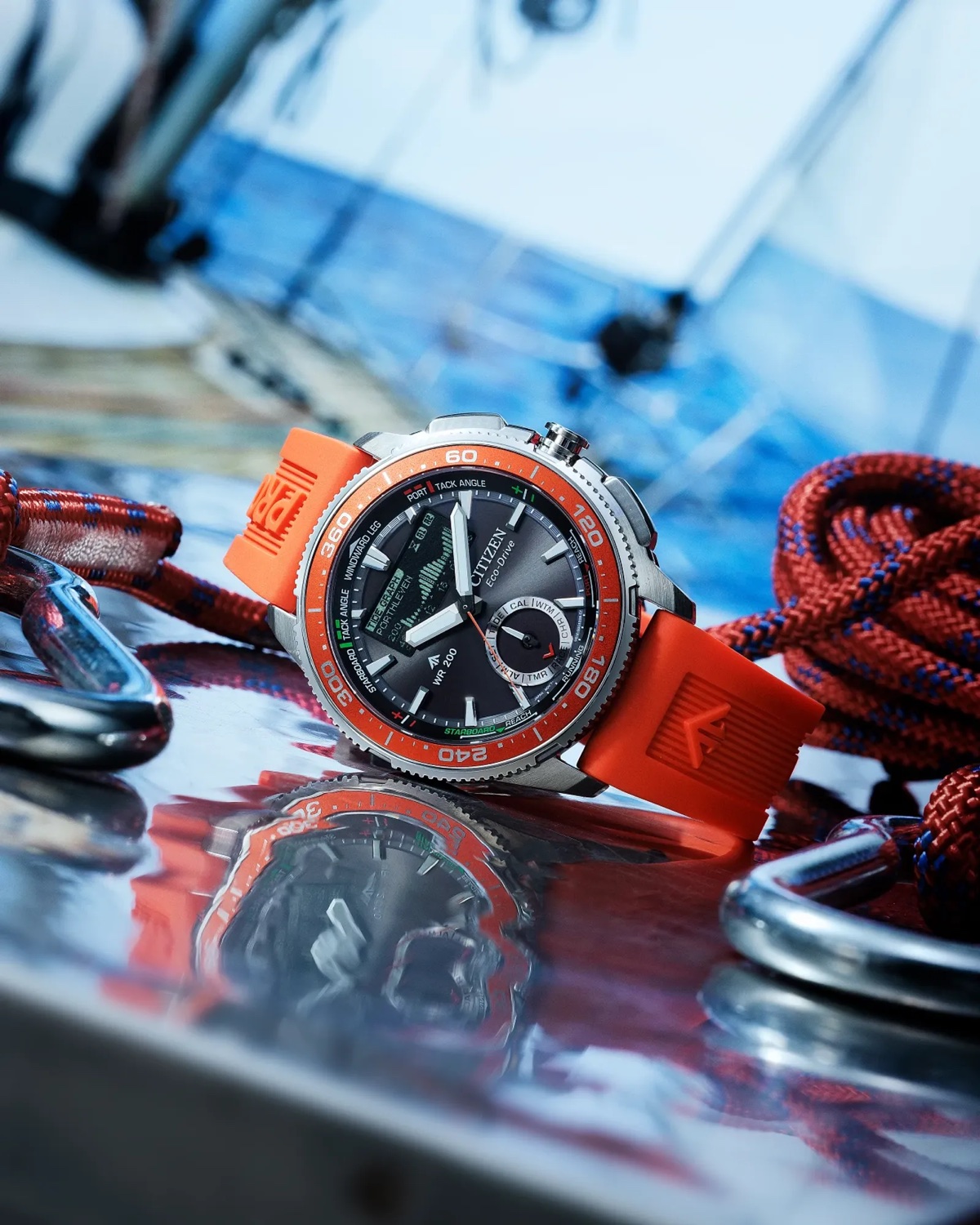 Citizen Promaster WaveTracker JV3000: árapály-grafikon, versenyidőzítő és a digitális időt követő mutatók Citizen Citizen Promaster WaveTracker JV3000 JV3000 Citizen Wind Jack Citizen Aqualand Watch Review: Beachcombing With The Citizen Promaster WaveTracker JV3000