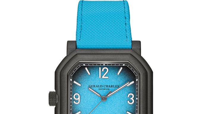 Gerald Charles Maestro GC Sport Tennis Turquoise: türkiz számlap a mosolygó titántokban GERALD CHARLES Gerald Charles Maestro GC Sport Tennis Turquoise