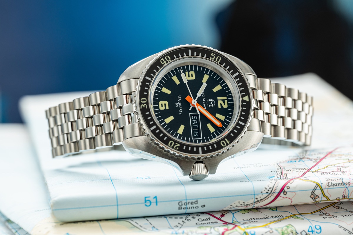 Sea Quartz 30 Heritage - Black Dial [38mm]